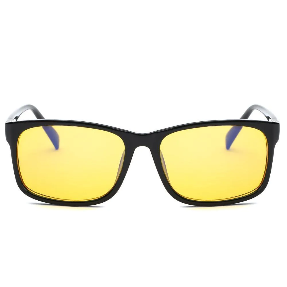 Blizzard - Adults Professional Gaming Glasses Blue Light Blocking Glasses - Black