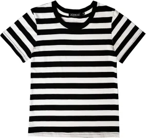 Deerose Kids Striped Shirts Short Sleeve Boy Girls July 4th Patriotic Tee Top 3-14 Years