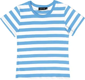 Deerose Kids Striped Shirts Short Sleeve Boy Girls July 4th Patriotic Tee Top 3-14 Years