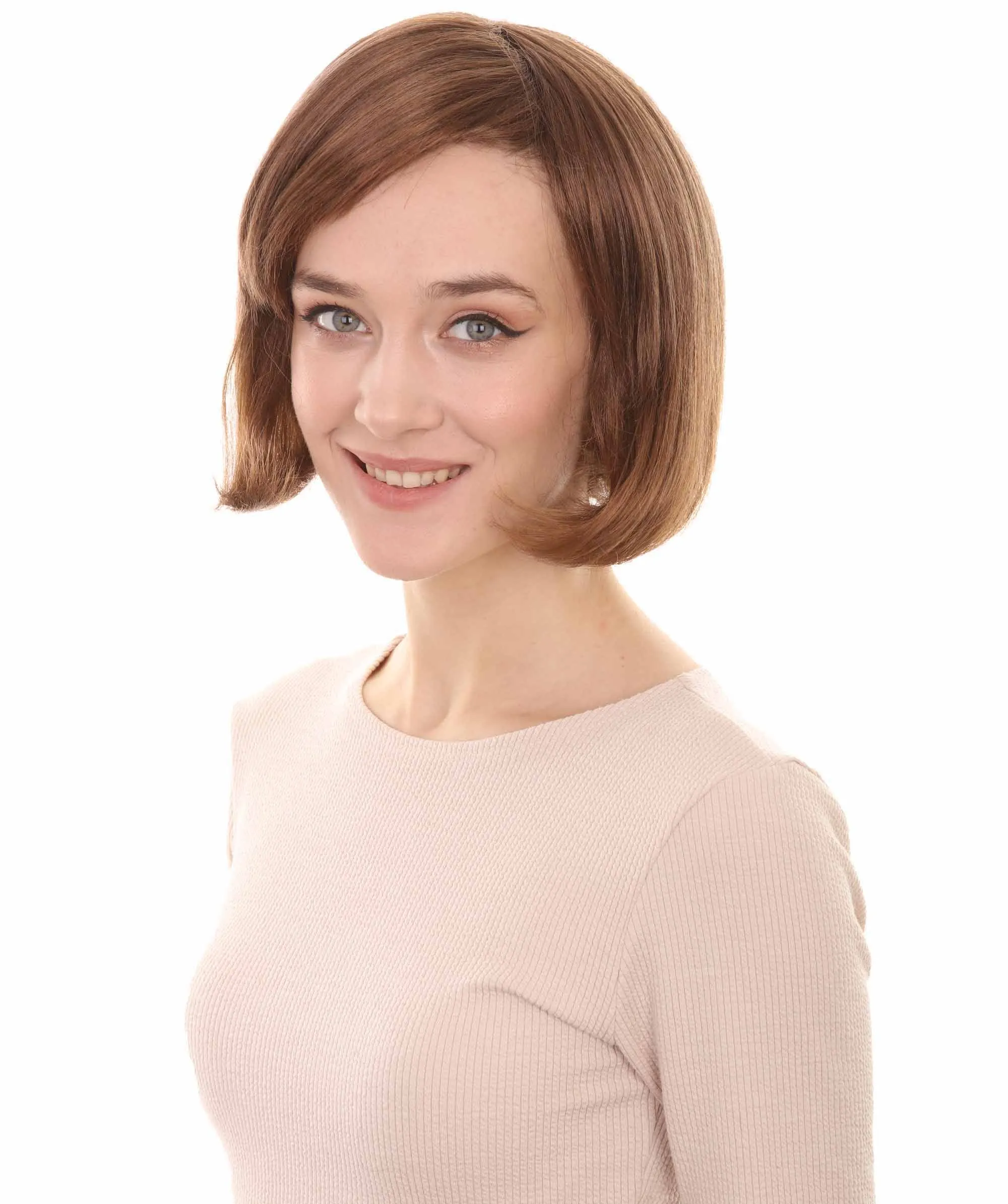 Flapper Multi Colors Bob Women's Wig | Short Natural Look | Premium Breathable Capless Cap