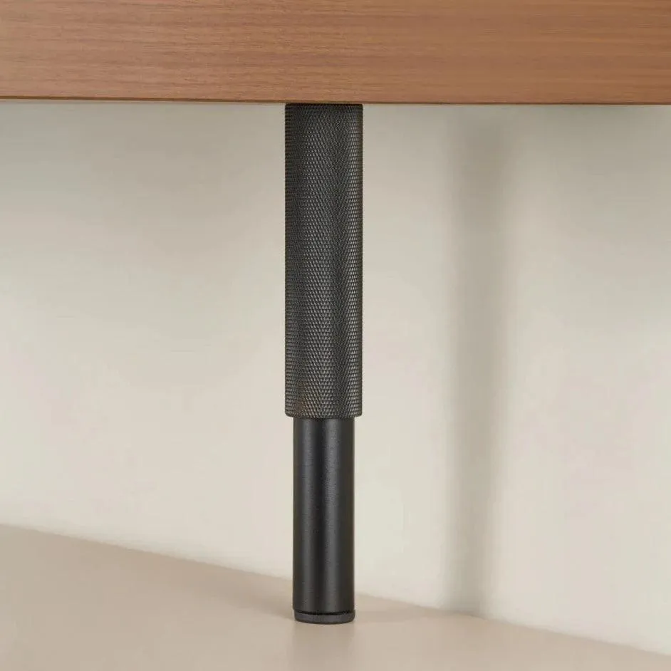 LACIE / Solid Knurled Brass Furniture Feet