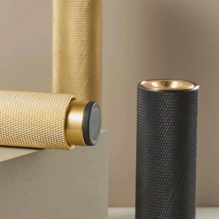 LACIE / Solid Knurled Brass Furniture Feet