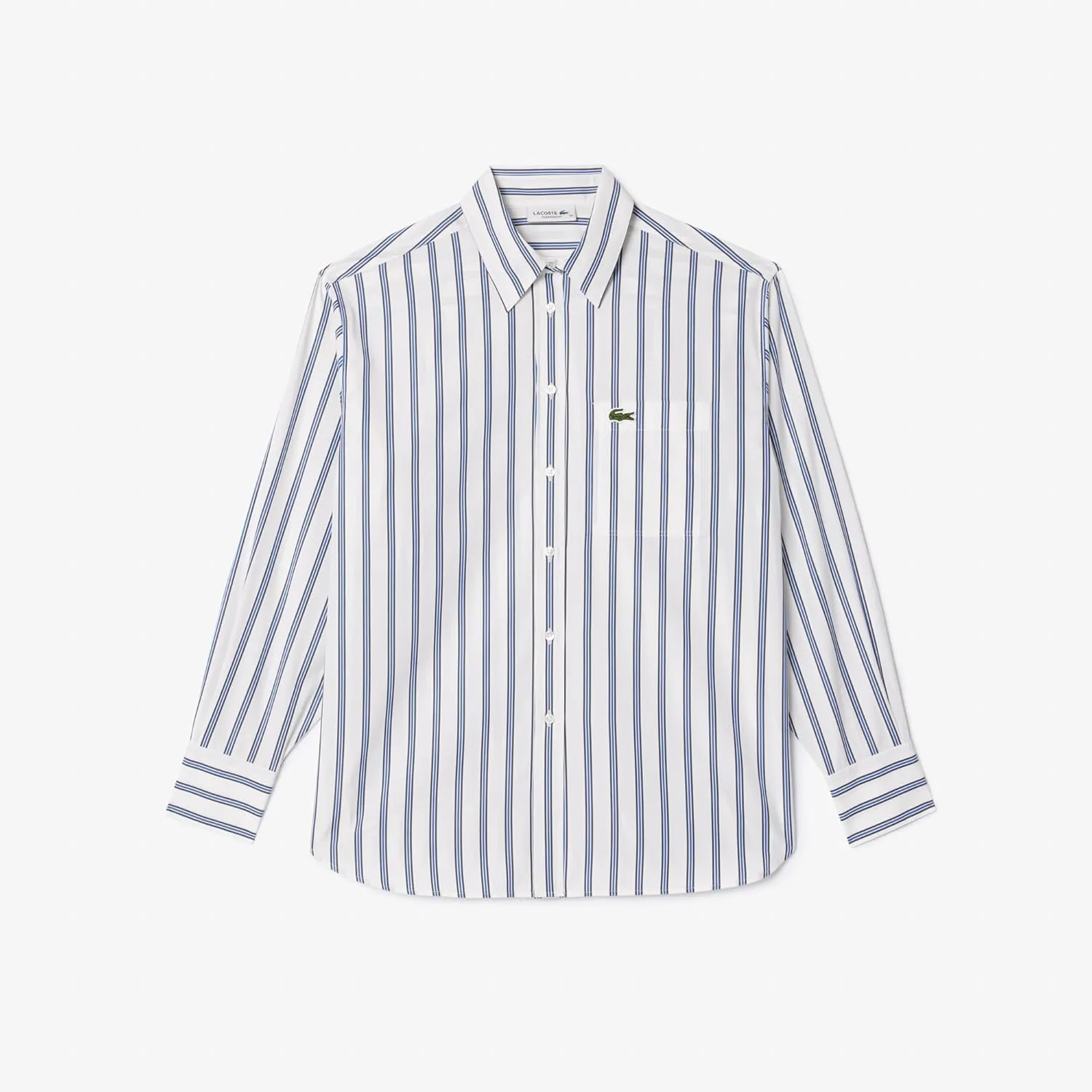 Lacoste Women's Oversize Cotton Poplin Shirt