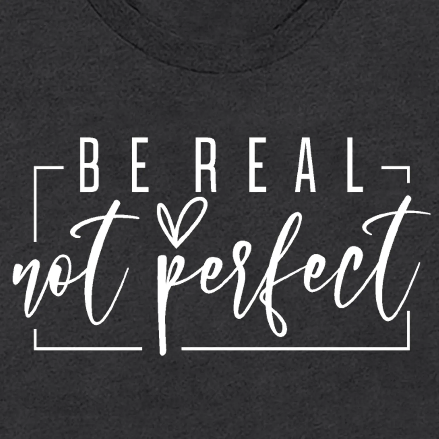 MAIHUN Womens Kindness Shirt Be Real Not Perfect Tshirt Inspirational Positive Short Sleeve