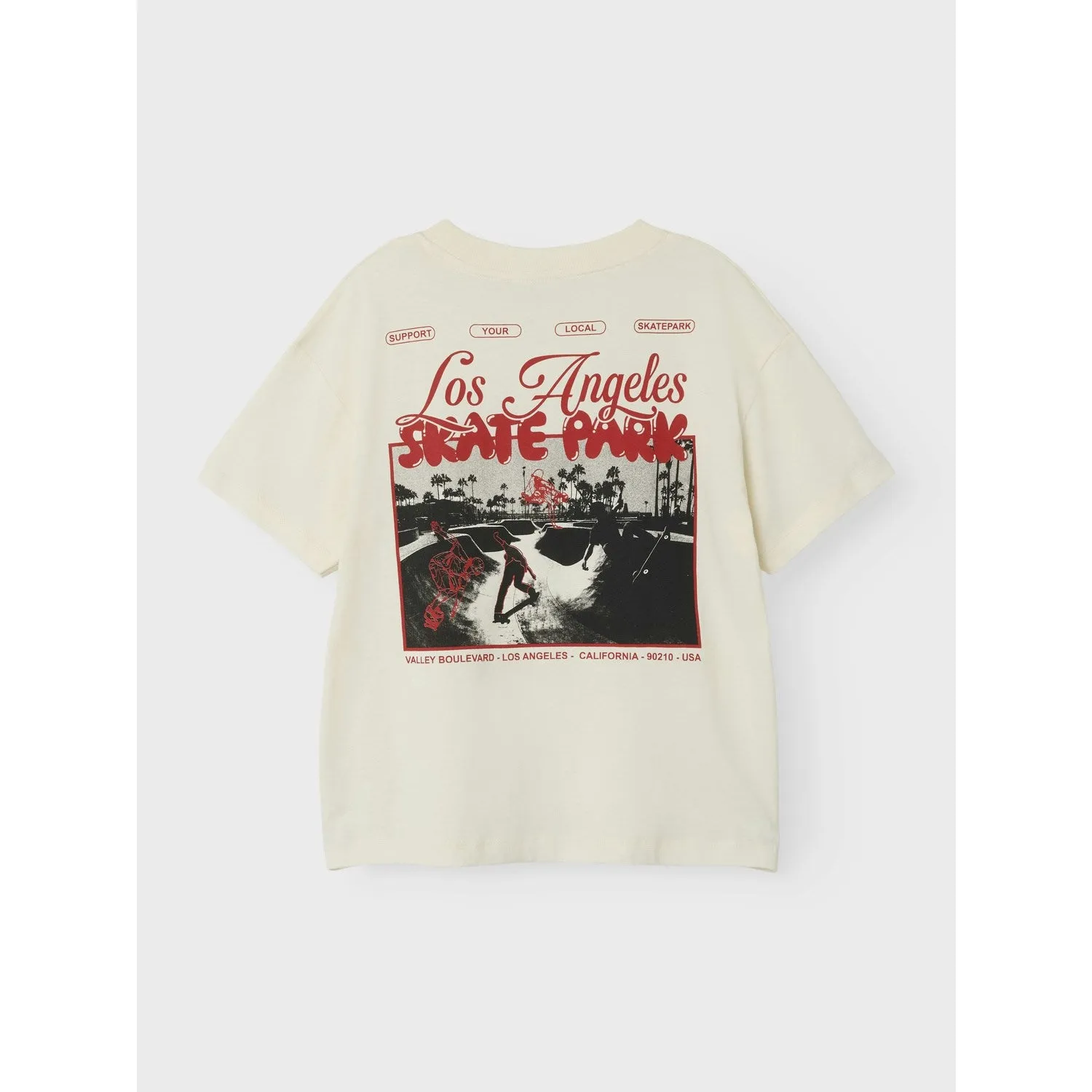 Name It White Swan Short Sleeve T-shirt