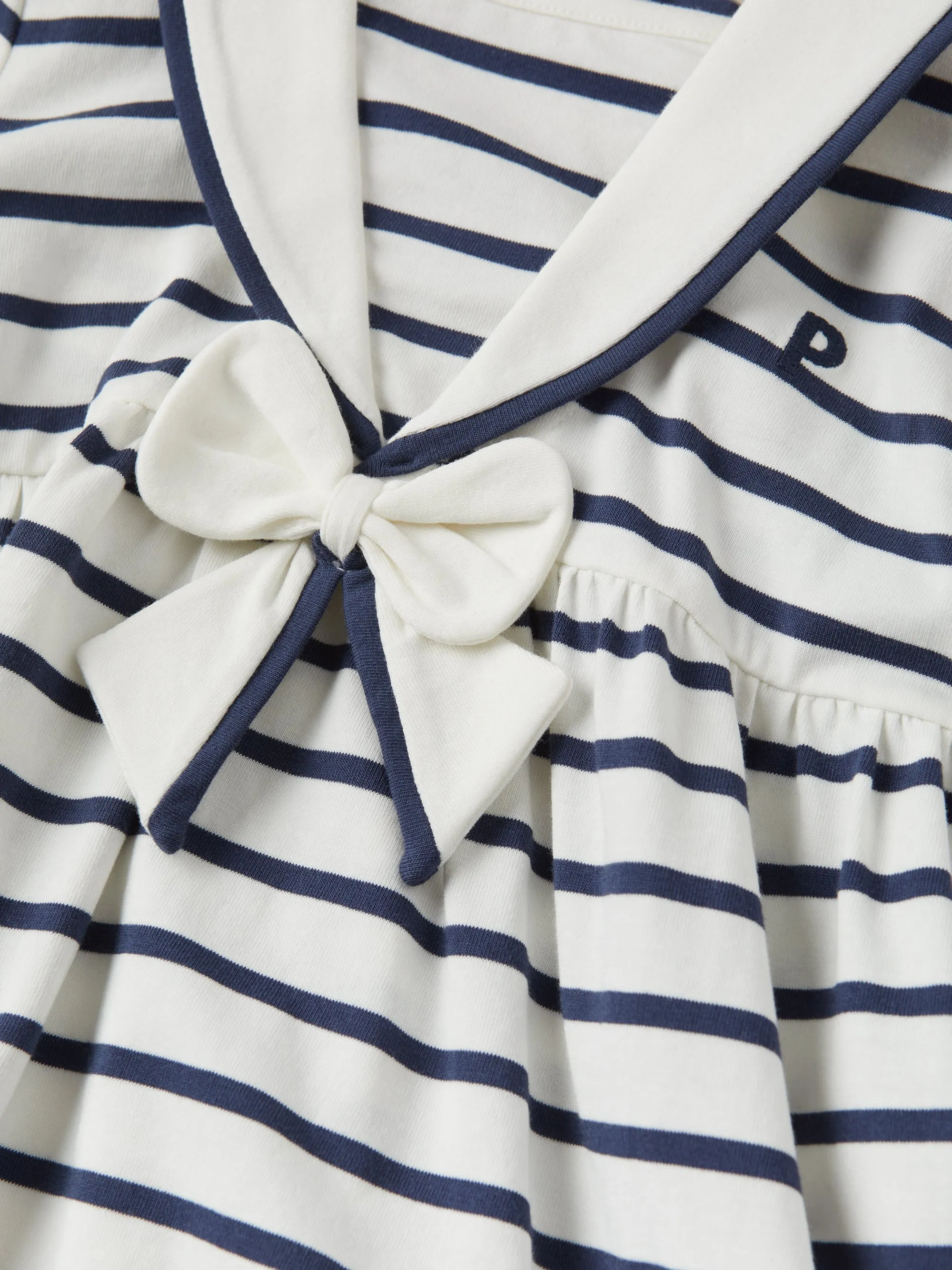 Striped Baby Sailor Dress